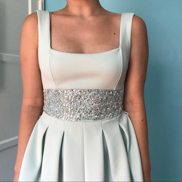 ASOS Rhinestone A-Line Dress - Picture 2 of 4
